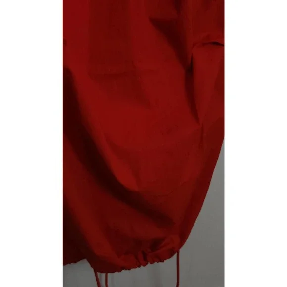 Y2K UFO RED PARACHUTTE CARGO PANTS UTILITY STREETWEAR HIP-HOP RAVE.SZ XL - Picture 9 of 9